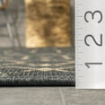 thumbnail image 5 of nuLOOM Grayson Moroccan Trellis Indoor/Outdoor Area Rug, 5' x 8', Grayson Charcoal, 5 of 6