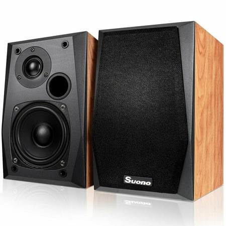 Nec Professional Speaker Costway Wall-mount Passive Bookshelf Speakers Professional Home Office W/ 4'' Woofer ()