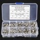 thumbnail image 2 of 400pcs M3 304 Stainless Steel Pan& Flat Hex Socket Head Cap Screws Set with Box, 2 of 4