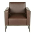 thumbnail image 5 of Lumisource Drift Antique Metal And Espresso Wood Lounge Chair CHR-DRIFT ANBN, 5 of 7