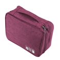 thumbnail image 2 of LYUMO Portable Storage Bag for USB Cable Power Bank Headphone Digital Garget Organizer, Portable Storage Bag, Power Bank Storage Bank, 2 of 8