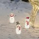 thumbnail image 5 of 2Set Christmas Decor Snowman Santa Glowing Light Waterproof Snowman Santa Claus Model with LED Light, 5 of 5
