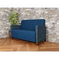 thumbnail image 2 of Lesro Ravenna Reception Loveseat in Blue, 2 of 5