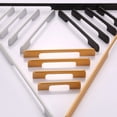 thumbnail image 4 of 2Set Drawer Pull Bar Cabinet Door Pull Black Aluminium Alloy Simple Design for Home Decoration, 4 of 8