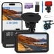 thumbnail image 1 of Cámara Dash Cam con WiFi frontal y trasera de 2,5 K con tarjeta de 64 GB, 1 of 9