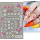 thumbnail image 3 of Flower Nail Stickers Nail Decals for Women Colorful Flower Daisy Nail Designs Holiday Nail Stickers for Nail Art Accessories Spring 3D Self Adhesive N, 3 of 4