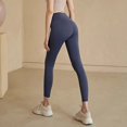 thumbnail image 2 of Mallas de Yoga para mujer, pantalones deportivos transpirables para correr, ciclismo, cintura alta, ropa de gimnasio para entrenamiento de verano, 2 of 5
