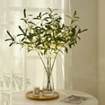 thumbnail image 3 of Hariumiu Lighted Olive Branches with Timer Vase Artificial Tree Branches Realistic Faux Branches Light for Home Living Room Bedroom Decor, 3 of 8