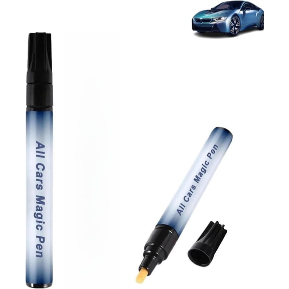 Accustomedtoit Magic Car Scratch Removal Pen, Car Paint Scratch Remover Pen, Instant Paint Repair & Shine