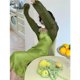 thumbnail image 5 of 2023 Nuevo vestido ajustado de verano para mujer con tirantes finos, escote en V y frutas verdes, sexy, para discoteca, 5 of 5