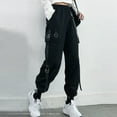 thumbnail image 5 of SIYUDAN Women'S Pants Women Pants Casual BlackAdult Pants Comfy Pants Womens Elastic Waist Pants With Pockets Womens Summer Pants, 5 of 7