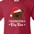 thumbnail image 4 of Inktastic Christmas Big Bro Announcement Brother Santa Youth T-Shirt, 4 of 5