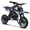 50cc blue, variant on SAY YEAH Dirt Bike,50CC Gas Dirt Bike for Kids 8+,2-Stroke Off-Road Motorcycle,Max Speed 25MPH,Support Up to 180lbs,Pull Start,Red
