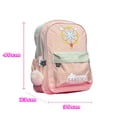 thumbnail image 3 of Mochila Escolar Personaje Anime Sakura Cardcaptor color Coral, 3 of 8