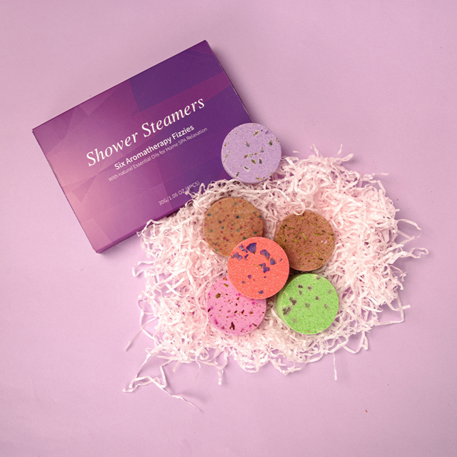 Aromatearapia de barco de año - embalaje compacto de 6 bombas de ducha con acceso al español. Regalos navideños de autocuidado para mujeres, Como medios largas para adictos y adicciones.