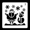 12Pieces Christmas Painting Templates Drawing Stencil for Classroom DIY 12Pieces Christmas Painting Templates Drawing Stencil for Classroom DIY
