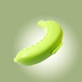 thumbnail image 3 of Billuyoard 2019 Plástico Banana Protector Contenedor Caja Titular Caja Comida Almuerzo Fruta Almacenamiento Almacenamiento y organización del hogar Verde NO2 Billuyoard JJ6488-02, 3 of 6