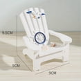 thumbnail image 3 of Mediterranean Style Beach Chair Ornaments Beach Chair Decor Summer Ornament, 3 of 3