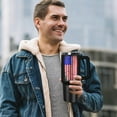 thumbnail image 6 of American Flag Tumbler with Handle,40 oz Dad Vacuum Insulated Stainless Steel Travel Tumblers,Patriotic Military Gifts For Veterans, Police, Fathers Day, 4th of July, 6 of 6