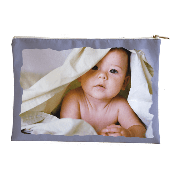 Accessory Pouch 8x12.5, Walmart Custom Photos and Images, Toiletries, Zipper Closure, Adult, Teen, Tween, Unisex.