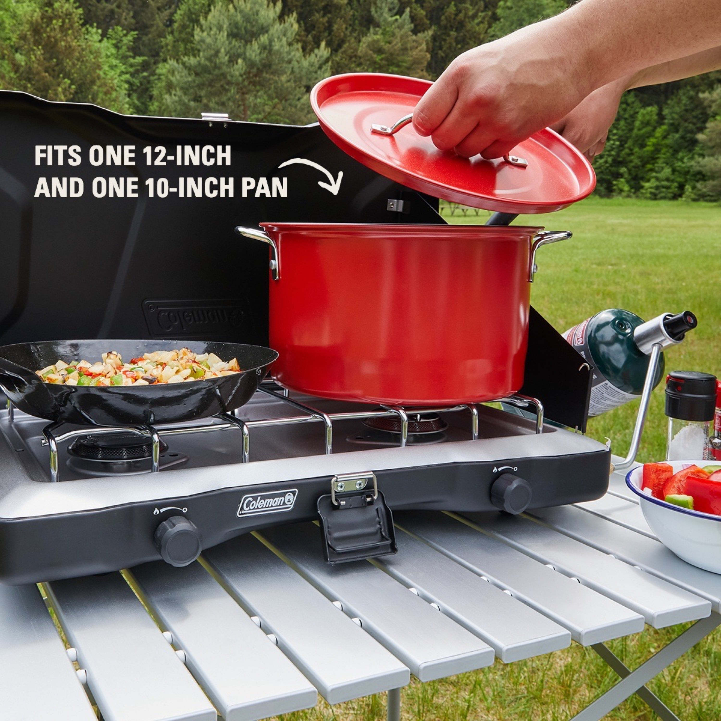 US輸入モデル　希少　Coleman TRITON+ Coleman Triton+ Outdoor Portable Gas Camping Stove, 2