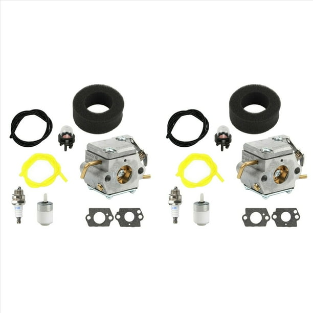 2X Carburadores Strimmer de Repuesto para 753-04338, 7922-10629A , 790R, BOLENS BL100 BL150 BL250 BL410