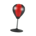 thumbnail image 4 of Saco de boxeo de escritorio Gear Muay Thai ejercicio con inflador Speed ​​Ball Boxing Negro Rojo para Niños, 4 of 8