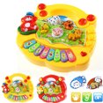 thumbnail image 2 of Flmtop Baby Kids Musical Educational Animal Farm Piano Developmental Music Toy Gift, 2 of 6