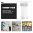 thumbnail image 4 of Miangastore General Users Round Dots Stickers White 528 Pairs 0.6x0.6in, 4 of 8