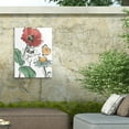 thumbnail image 4 of June Erica Vess 'Boho Florals II' Outdoor Canvas 19x12, 4 of 5