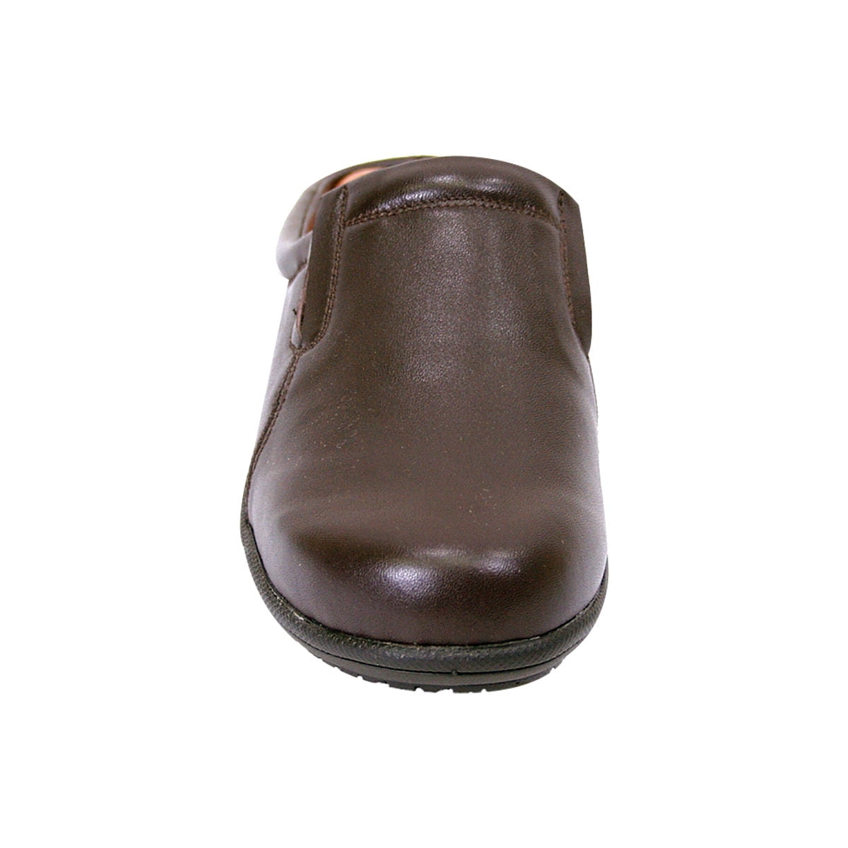PEERAGE Mary Women Extra Wide Width Comfort Leather Clog