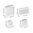 thumbnail image 3 of Uxcell Silver Tone Self Adhesive Aluminum Heatsink, 1 Set with 4 Kinds Total 4 Pcs, 3 of 4