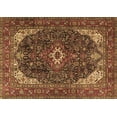 thumbnail image 1 of Ahgly Company Indoor Rectangle Medallion Brown Traditional Area Rugs, 7' x 10', 1 of 4