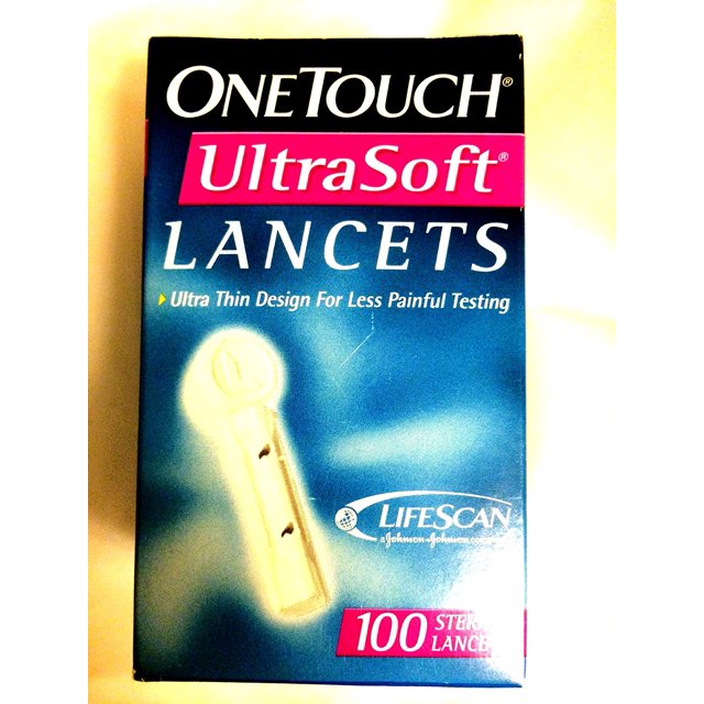 One Touch UltraSoft Lancet 28G, Sterile 200 Count