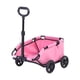 thumbnail image 1 of Dog Stroller plegable Dog de perro ligero Pram Cat Pushir para caminar Rosa, 1 of 8