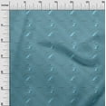 thumbnail image 3 of oneOone Velvet Light Blue Fabric Moire Sewing Material Print Fabric By The Yard 58 Inch Wide, 3 of 4