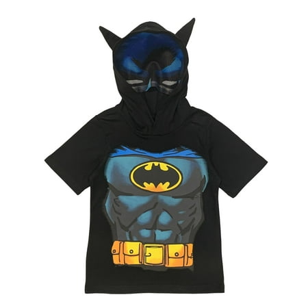 

DC Comics Batman Hooded T-Shirt with Mask and Cape (Toddler Boys & Little Boys)