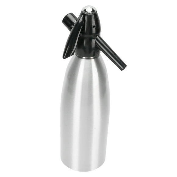 Machine à Eau Gazeuse, Machine à Eau Pétillante 1 L en Aluminium et Plastique pour la Maison et l'Extérieur