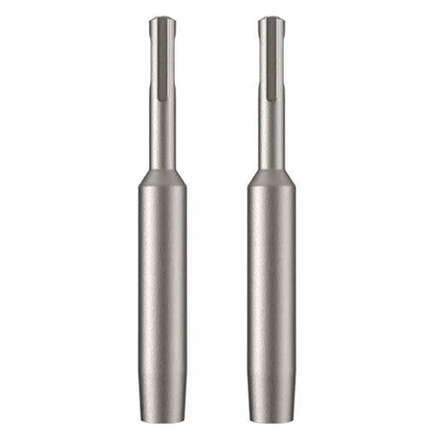 2Pc SDS Plus Ground Rod Driver 13mm Earth Stake Hammer Drill Grounding Rod Metal Ground Rod Driver Power Tool