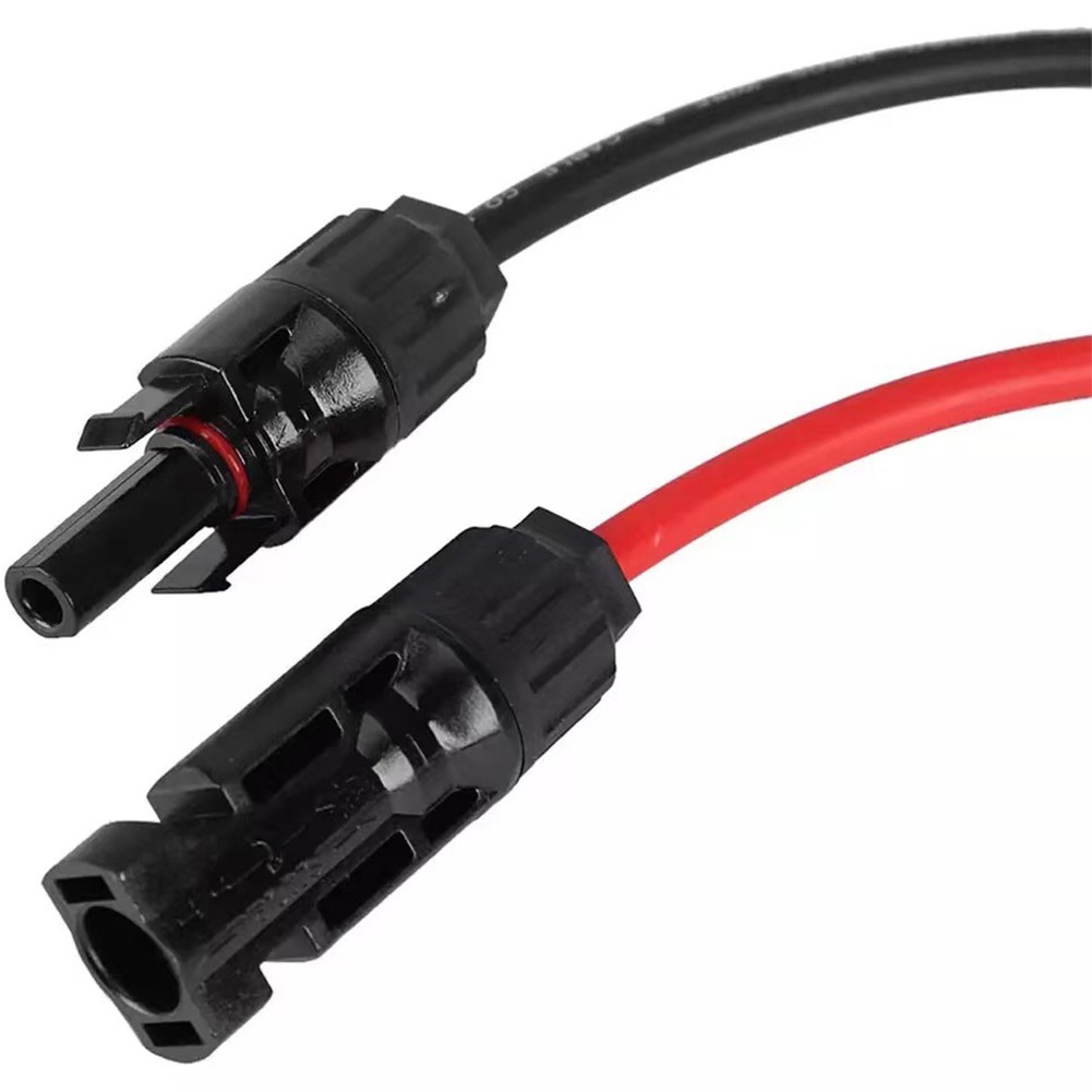 Solar Extension Cable Wire Black+Red 12AWG(2mm) with Female and Male Connector