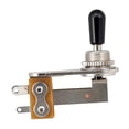thumbnail image 2 of Interruptor de de 3 vías para guitarra, selector de , interruptor corto, guitarra eléctrica Negro Yuyangstore Interruptor de palanca de ángulo recto, 2 of 7