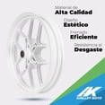 thumbnail image 3 of Rin Completo Delantero 2.5x17 Moto Vort-X200 Blanco Kinlley, 3 of 5