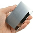 thumbnail image 4 of US 2-4 Pcs Stainless Steel Pocket Business Card Holder Case ID Credit Wallet Box, 4 of 5