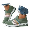 thumbnail image 3 of Breathable Flat Shoes With Decorative Cord Detailing for Everyday Outdoor Activity Casual Ons Women Comfortable -on Walking Footwear, 3 of 8