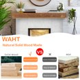thumbnail image 6 of 60" Rustic Wood Fireplace Mantel | Wall-Mounted & Floating Shelf for Home Decor, 6 of 6