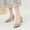 Beige, variant on Womens Pointed Toe Kitten Heel Shoes - Breathable Mesh Slip-on Comfortable Beige Pumps for All-Day Wear, Size 5.5-10.5 (Eur 36-43),Size 40