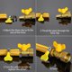 thumbnail image 3 of 35 abrazaderas de manguera ajustables de 8 a 44 mm, clips de manguera de acero inoxidable con mango giratorio para tuberías de piscina, tuberías de agua y CA, 3 of 4