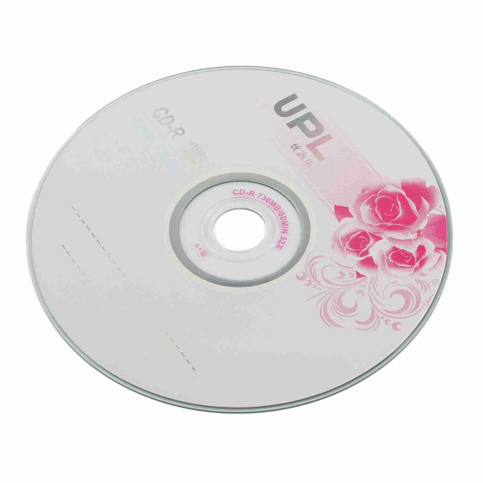 52X CD,R Blank Discs 700MB Capacity, Fast Recording For Audio, Video  Files