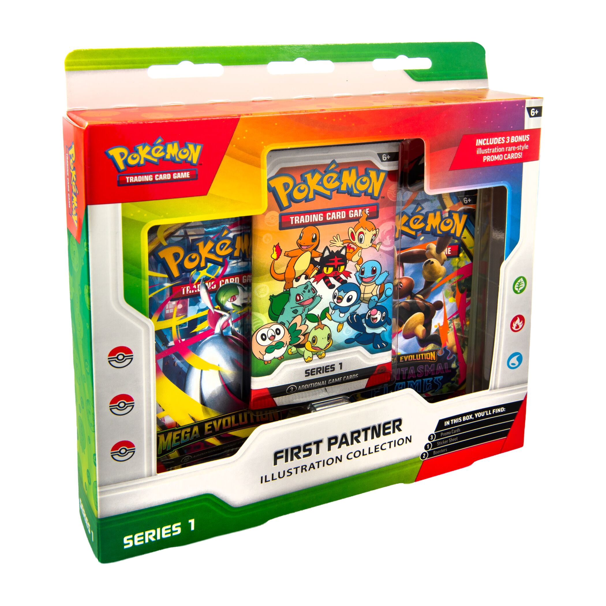 Pokemon TCG: First Partner Illustration Collection—Series 1