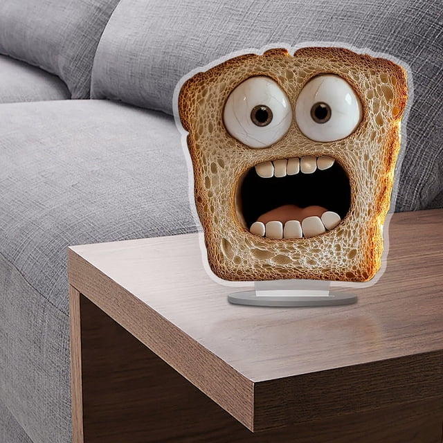 Surprised Bread Decoration 2D Home Office Desktop Decoration Decoration Decoration